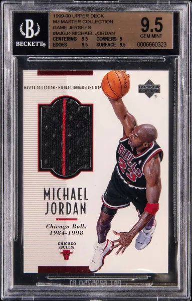 Beckett BGS 9.5 Michael Jordan jersey card